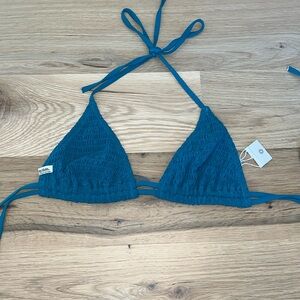 Triangle shaped bikini top